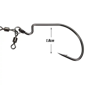 Aparejos de pesca de acero pesado Wild High-Performance Hook 12/0 16/0 Bull Rig para Nordic <span class=keywords><strong>Gallineta</strong></span> Black Drum Sharks Hecho en China - Product Image 4