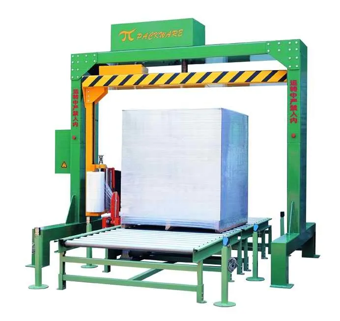 Chinese Stretch Kap Machine En Stretch Hood Verpakking Machine Voor Pallet