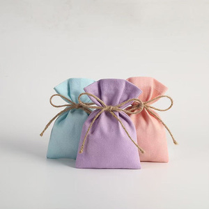 Customized Cotton Fabric <b>Drawstring</b> Dust-proof <b>Drawstring</b> <b>Bag</b> - Product Image 1