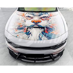 Lèvre avant en fibre de carbone pour Dodge Charger 2015-2023 - Product Image 3