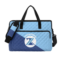 Sac d'ordinateur matelassé universel brodé Hawaiiifashion de 14 à 16 pouces pour les trajets professionnels, moderne, disponible sur demande