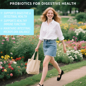 Comprimés Probiotiques Digestifs Quotidiens Marque Blanche pour Femmes et Hommes, Force Maximale, 5 Milliards de Probiotiques Quotidiens, Complément Alimentaire - Product Image 5