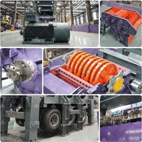 Broyeur à marteaux mobile pour le recyclage des déchets de climatiseurs, réfrigérateurs, ferraille d'aluminium et métaux usagés