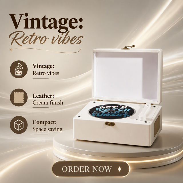 Portable  CD Player with Built-in Stereo Speakers, Remote Control, USB & Type-C Charging for Home Travel Outdoor
