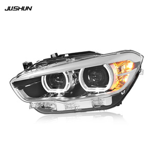 Faro Delantero LED Jushun para BMW Serie 1 F20, Doble Color DRL, Versión de Alta Gama, 12V, Luz Baja Halógena - Product Image 1