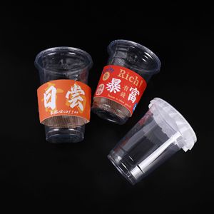 Vasos Desechables de PP Grueso para Bebidas Frías, Aptos para Alimentos, con Impresión de Logotipo Personalizado, para Bebidas para Llevar, Catering y Contenedores de Bebidas - Product Image 5