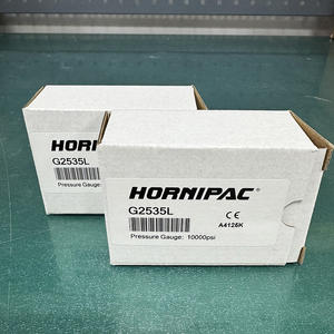 เกจวัดแรงดันไฮดรอลิกคุณภาพสูง 700 บาร์/10000 ปอนด์ต่อตารางนิ้ว ขนาดเส้นผ่านศูนย์กลาง 63.5 มม. 1/4 NPTF มีสินค้าในสต็อก - Product Image 6