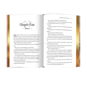 Libro de <span class=keywords><strong>Romance</strong></span> Contemporáneo con Bordes Rociados y Lámina en las Cubiertas - Product Image 3