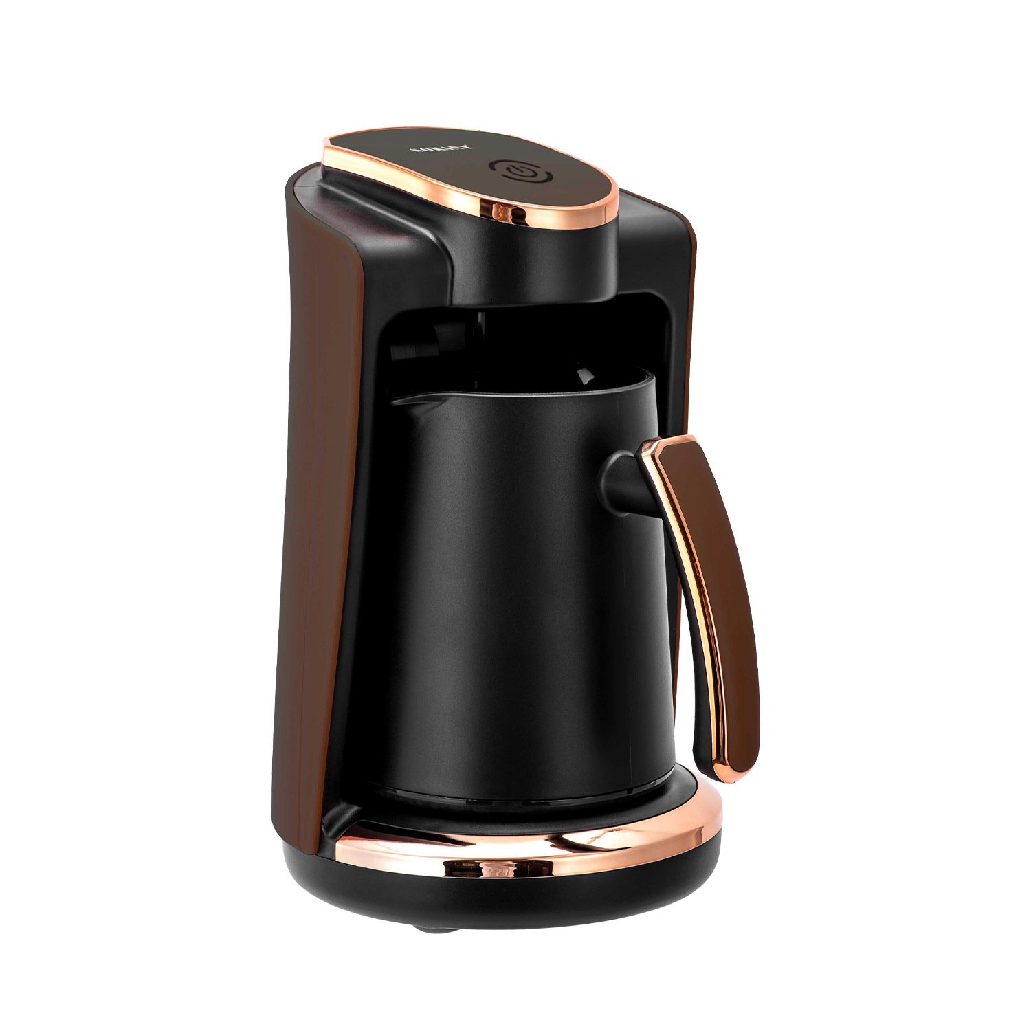 IMEEA Cafetière turque arabe Cezve - Cafetière turque en acier inoxydable 18/10 - Cafetière grecque Briki - Cafetière turque (500 ml
