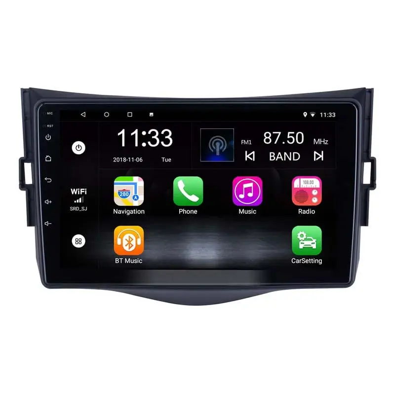 Android 10 inç araba radyo için LANDWIND X5 2016 araba Stereo MP5 GPS multimedya WiFi