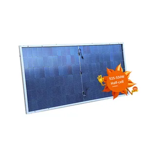 525 530W 535W 540W 10bb Halfcel Industriële Zonnepanelen 550Watt Solar Modul Panele Solares 550W