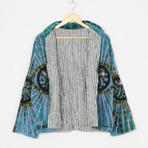 Premium <b>Women</b> <b>Velvet</b> Suzani Jacket Hand Embroidered Tribal Bohemian Vintage Floral <b>Coat</b> Designer Ethnic Fashion Wholesale Custom - Product Image 2