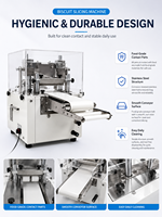 Nouvelle machine automatique de découpe de pâte à biscuits surgelée, trancheuse commerciale de biscuits pour la production en boulangerie, 110V/220V