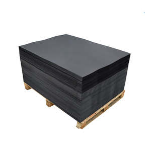 Custom Black <b>Cardboard</b>: Thick Black Paper Board <b>Roll</b> for Eco-friendly Small Packaging Gift. - Product Image 5