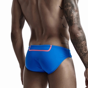 Costume da Bagno Sexy da <span class=keywords><strong>Uomo</strong></span>, <span class=keywords><strong>Slip</strong></span> Bikini, Costume Intero Gay, Abbigliamento da Spiaggia e Surf, <span class=keywords><strong>Slip</strong></span> Sportivi - Product Image 5