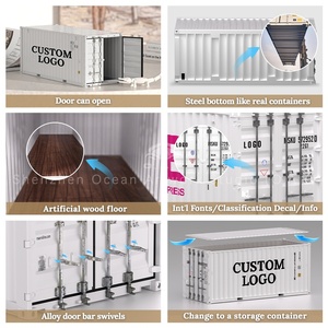 O.A.S <span class=keywords><strong>Container</strong></span> Model Factory 20GP Cajas de envío artesanales de plástico <span class=keywords><strong>HMM</strong></span> Modelo de contenedor en miniatura - Product Image 4