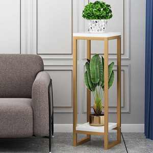 Support à fleurs de luxe au design minimaliste moderne, étagère haut de gamme pour plantes vertes d'intérieur, style balcon, sur pied à plusieurs niveaux - Product Image 4