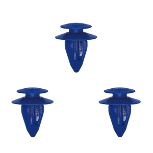 Clip de Plástico Azul para Panel de Acabado Mitsubishi D400 14.4mmx17mm, Sujetador Automotriz para Reparación y Reemplazo de Placa Protectora de Puerta - Product Image 3