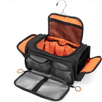 Trousse de Toilette Tactique pour Homme, Suspendable, en Polyester, pour Rasage et Douche, Idéale pour les Voyages