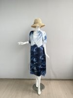 Kaftans pour adultes respirants, en polyester soyeux, amples, imprimés de motifs floraux, longs, de style africain, robes décontractées pour l'été, directement de l'usine