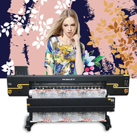 Plotter de Sublimación de 8 Cabezales I3200A1, Impresora de Sublimación de Alta Velocidad con Velocidad de 360 m²/h