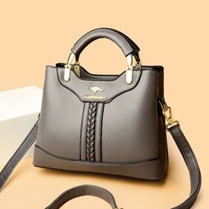 Bolso Bandolera de Lujo para Mujer, Cuero PU de Alta Calidad con Cierre de Cremallera, Estilo Clásico, Forro de Poliéster.8760 - Product Image 3