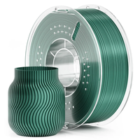 Filamen Printer 3D Elegoo Metal PLA 1.75mm 1kg Spool ±0.02mm Hasil Akhir Metalik Mengkilap, Tidak Mudah Melengkung, Tidak Berbau
