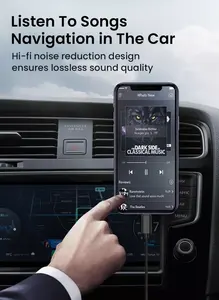 Cavo AUX da 1m intrecciato in Nylon di alta qualità maschio da 3.5mm a cavo ausiliario per auto audio digitale di tipo c per Samsung per huawei