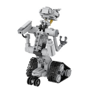 Robot de Cortocircuito MOC MOOXI MOC1289, Serie de Juguetes de Películas, Bloques de Construcción DIY para Niños y Niñas - Product Image 4