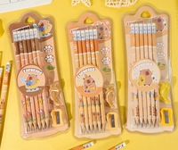 Coffret Cadeau Rentrée des Classes Kapibal pour Étudiants - Ensemble de Crayons 2B