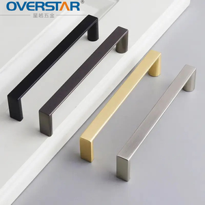 Hiện đại đơn giản vuông hợp kim nhôm núm xử lý cho tủ bếp ngăn kéo cửa tủ kéo phần cứng cho phòng ngủ kho - Product Image 1