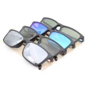 Envío Directo 203 <span class=keywords><strong>Gafas</strong></span> <span class=keywords><strong>de</strong></span> <span class=keywords><strong>Sol</strong></span> <span class=keywords><strong>Graduadas</strong></span> para <span class=keywords><strong>Hombre</strong></span> con Armazón Metálico, Estilo Cuadrado Azul con Lentes Polarizadas y Clip Magnético - Product Image 4