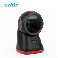 Scanner de bureau mégapixels en gros d'usine XB-8608, bus série universel Android filaire, lecteur de code QR de supermarché 1d