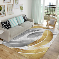Nordischer moderner minimalisti scher Wohnzimmer-Schlafzimmer 3d bedruckter Teppich für Wohnzimmer-Sofa