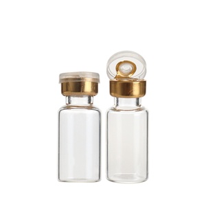 Emballage en verre, petits flacons en verre transparents de 6ml avec <span class=keywords><strong>bouchon</strong></span> en plastique aluminium - Product Image 6