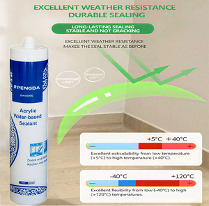 Tùy chỉnh cấu trúc bể nước GP acetic Silicone <span class=keywords><strong>sealant</strong></span> xây dựng chất kết dính cao su trắng đen chủ yếu là Acrylic - Product Image 3