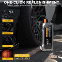 High Power Car Jump Starter with Compressor and Air Pump Emergency Automotive Tool