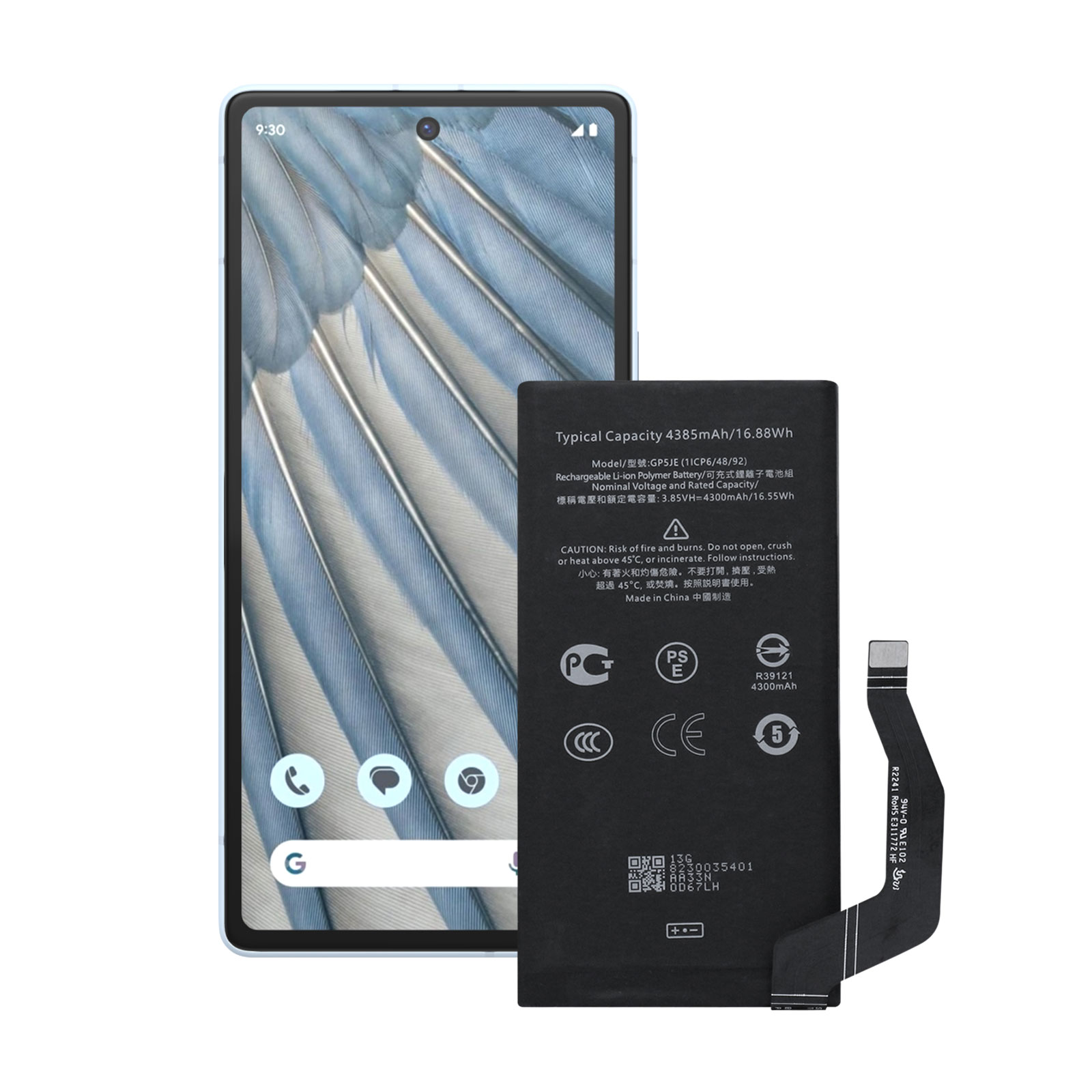 Batterie Compatible Google Pixel 7a Batterie Compatible Google Pixel 7a