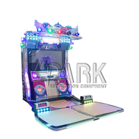 Machine d'arcade de jeu de danse Dance Dance Revolution avec écran LED de 55 pouces, machine d'arcade vidéo de danse à vendre