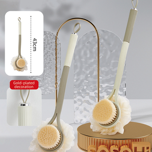 <span class=keywords><strong>Brosse</strong></span> de <span class=keywords><strong>Douche</strong></span> à Long Manche, Nettoyante et Exfoliante pour le Corps, Masseur de Dos - Product Image 6