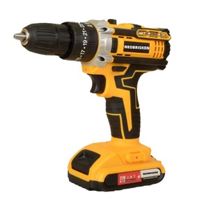 Portable Lithium <b>Power</b> Drill Rechargeable Cordless DIY Handheld Battery Motor Infinitely Variable Speed <b>Brushed</b> N483 Rechargeabl - Product Image 2