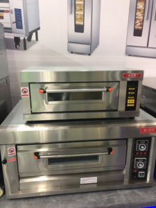 Horno Comercial para Panadería <span class=keywords><strong>de</strong></span> 1 Piso y 2 Bandejas a Gas o Eléctrico para <span class=keywords><strong>Pizza</strong></span>, <span class=keywords><strong>Pan</strong></span> <span class=keywords><strong>de</strong></span> Pita, <span class=keywords><strong>Pan</strong></span> Industrial y Cupcakes para Restaurante y Cocina - Product Image 5
