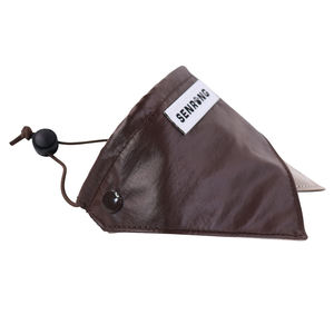 Bandana personnalisé rétro en nylon imprimé pour animaux de compagnie, grand foulard pour chien pour Golden Retriever et Labrador, bavoirs triangulaires pour chien avec étiquette privée OEM - Product Image 4