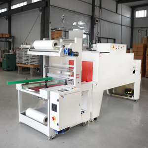 Funda térmica semiautomática para encoger botellas, cajas de cartón, máquina para envolver alimentos - Product Image 1