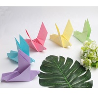 100 pièces de colombes en origami blanches faites à la main, style art populaire, thème Amour Européen, pour décorations de mariage, fête, anniversaire, douche nuptiale, DIY, taille personnalisée