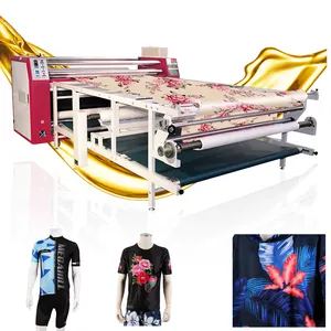 China Calander Roll To Roll Printing Machine Large Format Heat Press Roller Heat Transfer Sublimation Machine