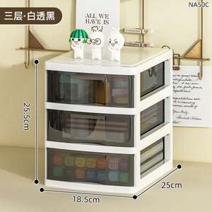 Nouvelle conception de boîte de rangement pliable à 3/4/5 couches, boîte multifonctionnelle pliable en plastique, organisateur de rangement pliable pour vêtements - Product Image 5