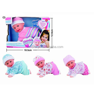 4.5 Inch Mini Electric Singing Crawling Baby Dolls - Product Image 5