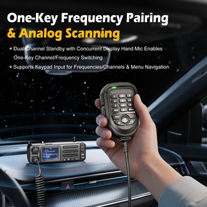 Interphone radio pour voiture Talkie-walkie mobile supportant les modes <span class=keywords><strong>FM</strong></span>/AM/CW/SSB avec microphone - Product Image 5