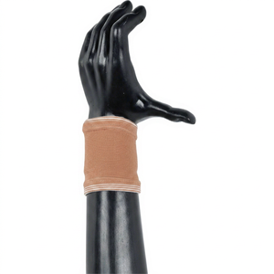Bande de soutien pour poignet tricotée, respirante, élastique, ajustement universel, fine, toutes saisons, unisexe - Product Image 4